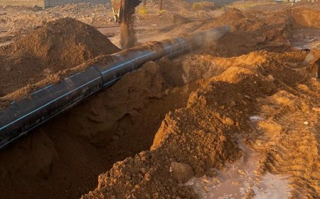 إنهاء أعمال إصلاح الخط الرئيسي المتضرر من السيول في منطقة الحسوة