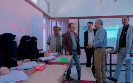 استعدادا للعام الدراسي الجديد… مكتب التربية بتعز يدشن برنامج تدريبي بدعم من مركز الملك سلمان للإغاثة