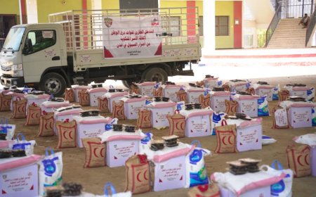درع الوطن تدشن حملة اغاثية لمنكوبي السيول في عدن