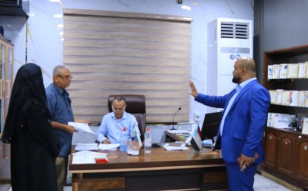 رئيس اللجنة القضائية بعدن ينفذ نزولاً ميدانياً للتأكد من التزام المدارس الخاصة بخفض الرسوم الدراسية