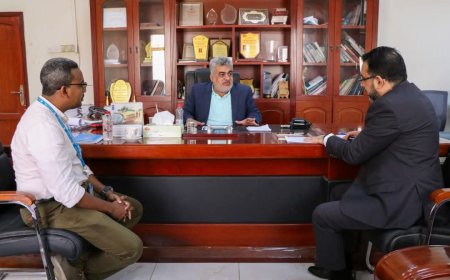 باصهيب يبحث مع مسؤولي عدد من المنظمات جهود تنسيق التدخلات الانسانية والتنموية