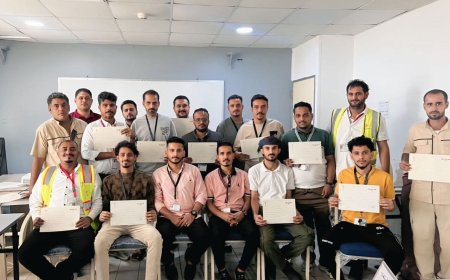 مطار عدن الدولي يختتم الأسبوع الأول من تدريب التوعية الأمنية لـ70 موظفاً من كوادره