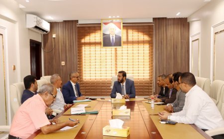 انعقاد أعمال اللجنة الحكومية المعنية بتمويل مشروع محطة كهرباء مصافي عدن