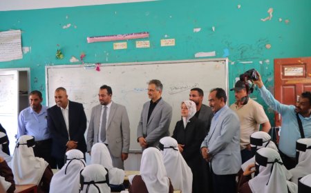 تدشين العام الدراسي الجديد في مدارس خورمكسر