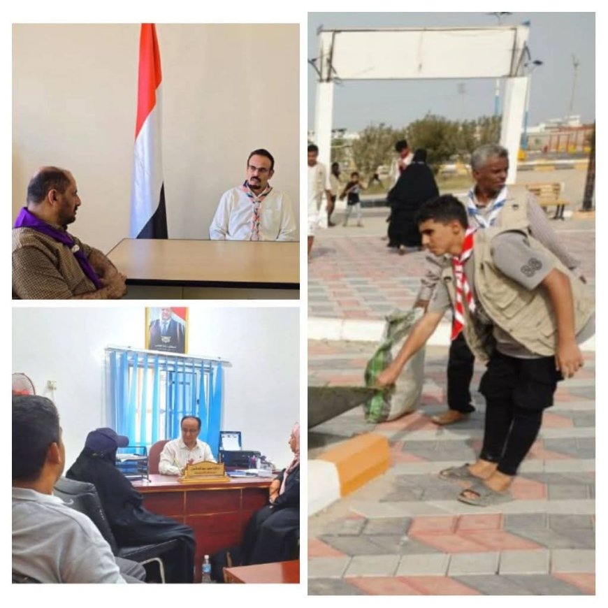 فعاليات كشفية في "تعز ومأرب وأبين ولحج" بمناسبة اليوم العالمي للمنديل الكشفي