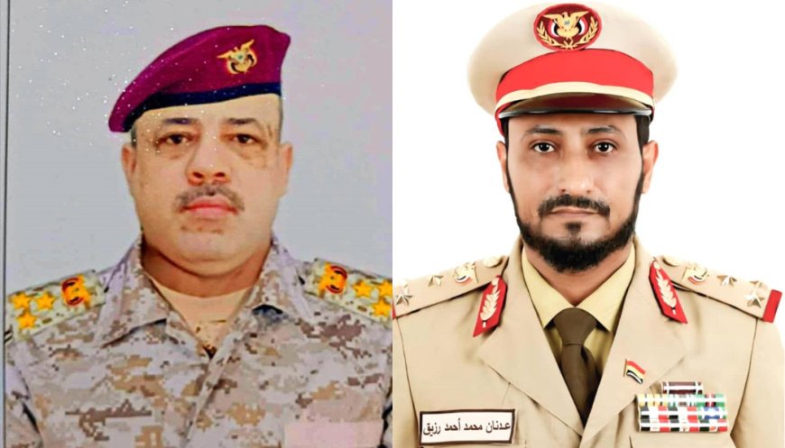قائد اللواء 39 مدرع يعزي قائد اللواء الخامس حرس رئاسي في وفاة والده