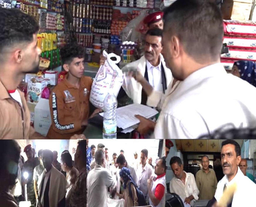 حملات رقابية تكشف مخالفات في أوزان وأسعار السلع في مديرية القاهرة بتعز 