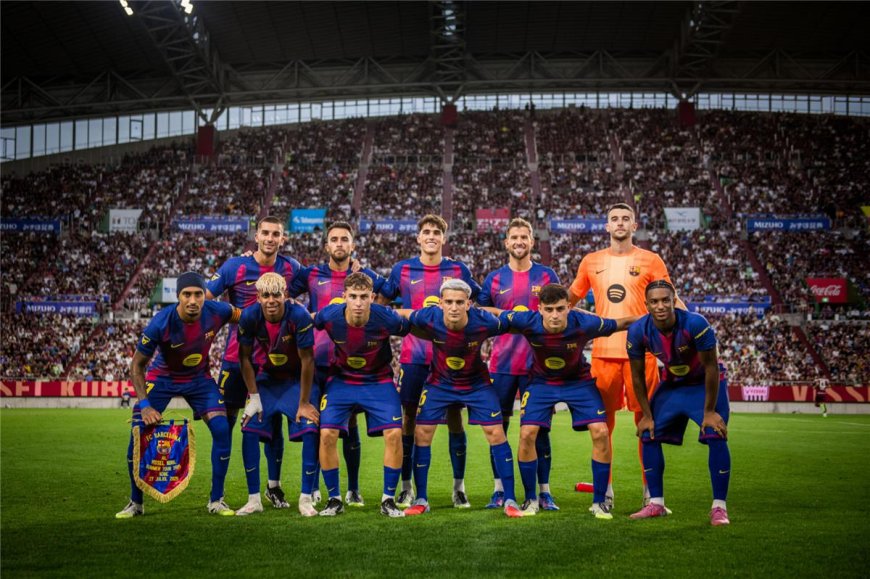 مدافع برشلونة يغادر الفريق بعد مباراة الافتتاح ضد مايوركا