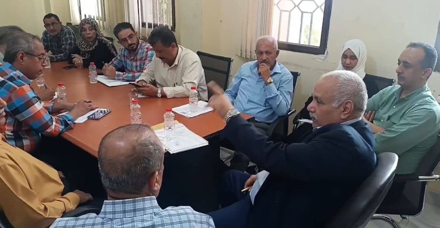 البيشي يرأس أجتماعاً موسعاً لمناقشة تخفيض أسعار الخدمات الطبية في المنشآت الخاصة بعدن