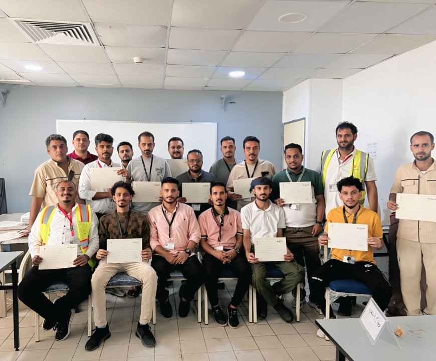 مطار عدن الدولي يختتم الأسبوع الأول من تدريب التوعية الأمنية لـ70 موظفاً من كوادره