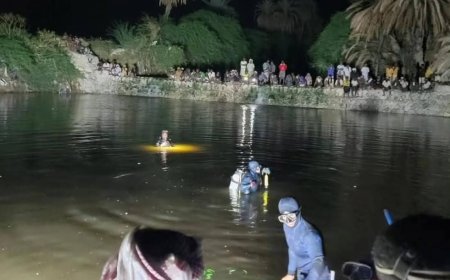 بركة مياه تبتلع شابين في تريم.. وخفر السواحل يباشر مهمة إنقاذ عاجلة