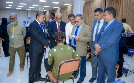 جامعة عدن تدشن امتحانات المفاضلة بكلية الطب والعلوم الصحية