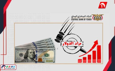 بين مزادات الدولار وصرف المرتبات.. الريال إلى أين؟!