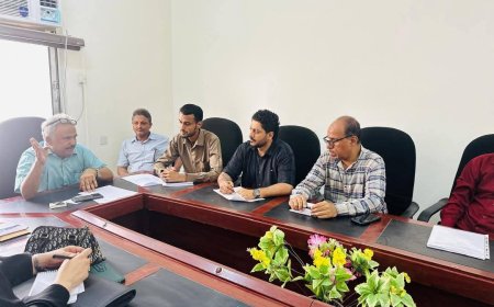 برئاسة الشكلية.. مكتب التعليم الفني يعقد اجتماعا لمناقشة اوضاع التعليم الفني بالعاصمة عدن