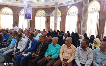 انعقاد اللقاء التشاوري الثاني لمنظمات المجتمع المدني بتعز