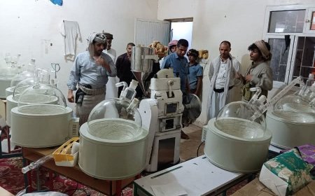 أجهزة الأمن بالمهرة تُفشل أول مصنع للمخدرات في اليمن كان يٌعد كنقطة تصنيع وتوزيع إقليمي للمخدرات
