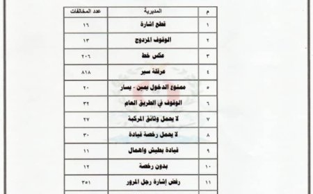 شرطة السير بعدن..2416 مخالفة و 5 حوادث مرورية في أسبوع واحد