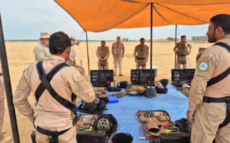 مسام يبدأ عمليات نزع الألغام في مديرية ميدي بمحافظة حجة