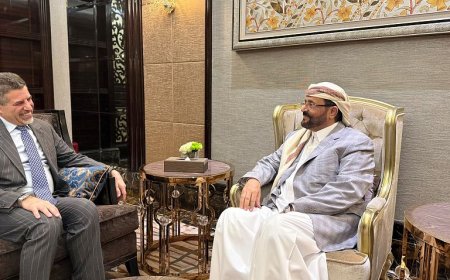 العرادة يبحث مع السفير الأمريكي قضايا الأمن والسلام ودعم الاقتصاد الوطني