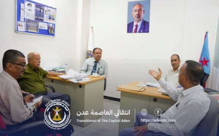 فريق التوجيه والرقابة الرئاسي يواصل زياراته الميدانية إلى انتقالي العاصمة عدن