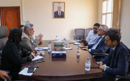 نائب وزير التخطيط يبحث مع سفير الاتحاد الاوروبي دعم مسارات التنمية والتعافي الاقتصادي