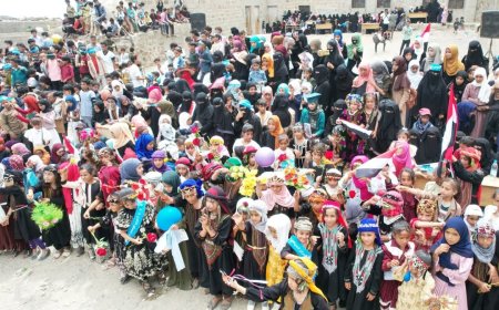 تعز: سلام يمن تختتم المراكز الصيفية في عزلة النجادة بصبر الموادم