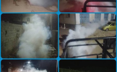 حملات رش ضبابي ورذاذي متواصلة في مديرية البريقة بعدن