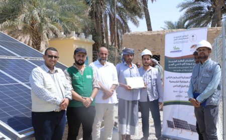 بتمويل مشترك .. انتهاء الاستلامات النهائية لمشاريع الري بالطاقة الشمسية في لحج وأبين وحضرموت