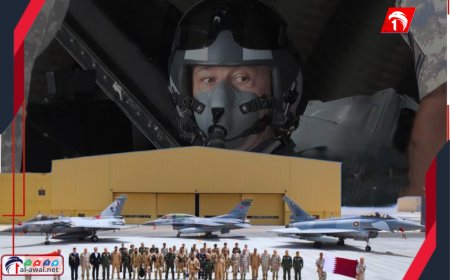 رسالة تحدي!.. قائد سلاح الجو التركي يقود مقاتلة في سماء قطر (فيديو)