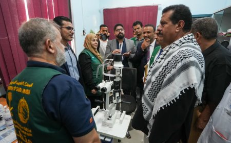 مأرب: انطلاق مشروع "نور السعودية" لجراحة وطب العيون لإجراء 120 عملية نوعية بدعم من مركز الملك سلمان