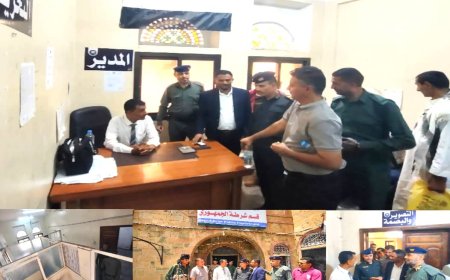 مدير عام "القاهرة" يدشّن مشروع تأهيل فرع الأحوال المدنية بقسم الجمهوري