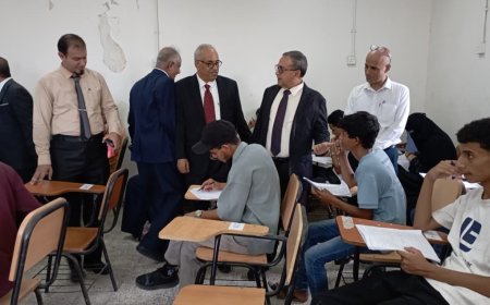 بحضور قيادة المحافظة وجامعة عدن،، كلية الحاسوب تشهد انطلاق امتحانات المفاضلة للعام الجامعي الجديد