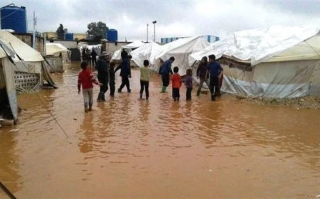 مأرب.. أمطار غزيرة تؤثر على آلاف النازحين وتدق ناقوس الخطر الإنساني .