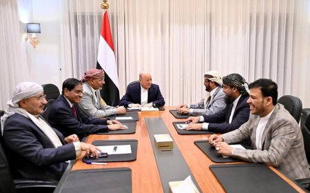 مجلس القيادة الرئاسي  يصدر بياناً من الرياض .. ماذا فيه ؟