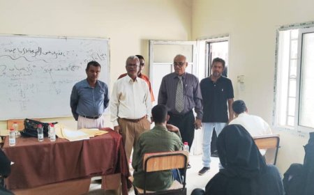 جامعة عدن تواصل امتحانات المفاضلة في كلية التربية الرياضية 