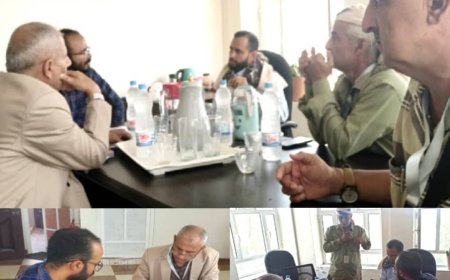 اتفاقيتان بين الزراعة بتعز واللجنة الدولية للصليب الأحمر لإنشاء مشتل للبن ومركز تدريبي للنحل