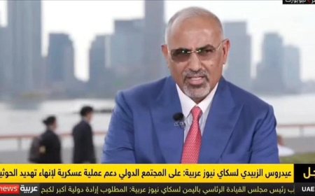 الزبيدي يفجر مفاجأة حول (انتخابات في المحافظات المحررة)