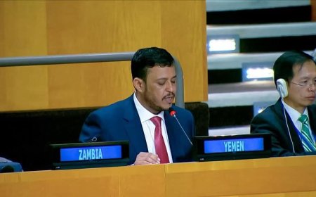 عضو مجلس القيادة عبدالله العليمي يدعو الى استجابة دولية جماعية لأولويات التنمية في اليمن