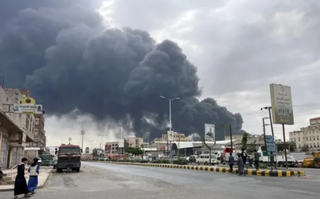 عاجل.. تفاصيل أماكن القصف الإسرائيلي على صنعاء