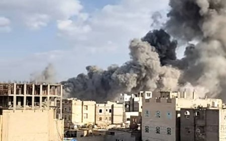 عاجل.. غارات إسرائيلية على صنعاء نسبب انفجارات عنيفة (صور حصرية)