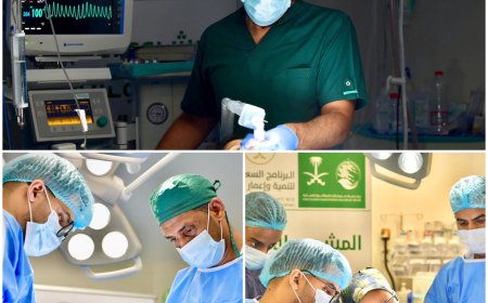مركز الملك سلمان ينفذ المشروع الطبي التطوعي لجراحة الأطفال في عدن