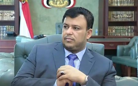 عبدالله العليمي .. يدعو لدعم دولي حقيقي لحسم المعركة ضد الحوثي