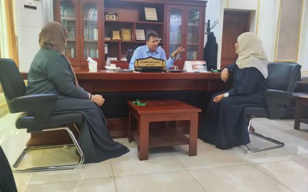 عدن: رئيسة اللجنة الوطنية للمرأة تلتقي النائب العام للجمهورية لمناقشة قضايا النساء 