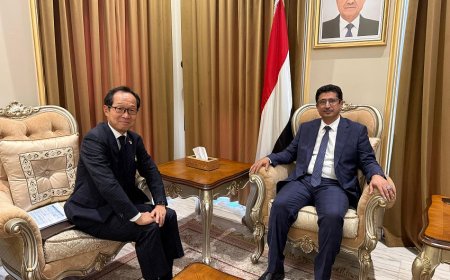 مباحثات يمنية يابانية حول التعاون الدولي وأمن البحر والطاقة
