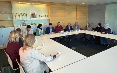 اللجنة الوطنية للتحقيق تبحث مع بعثات أوروبية بجنيف تقريرها الثالث عشر وأوضاع حقوق الإنسان في اليمن