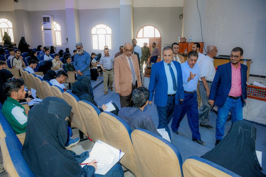 لليوم الثالث على التوالي،، تواصل امتحانات المفاضلة بجامعة عدن