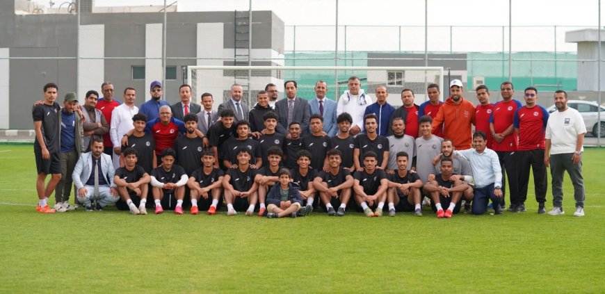 البكري يحث منتخب الشباب على تقديم أفضل ما لديهم في المباراة النهائية لبطولة الخليج
