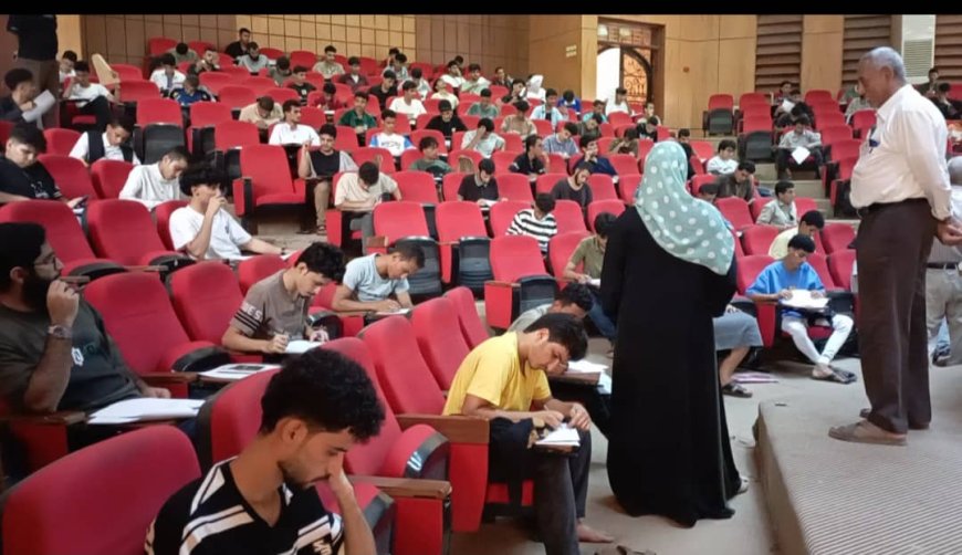 جامعة عدن تدشن امتحانات المفاضلة في كلية الهندسة للعام الجامعي الجديد