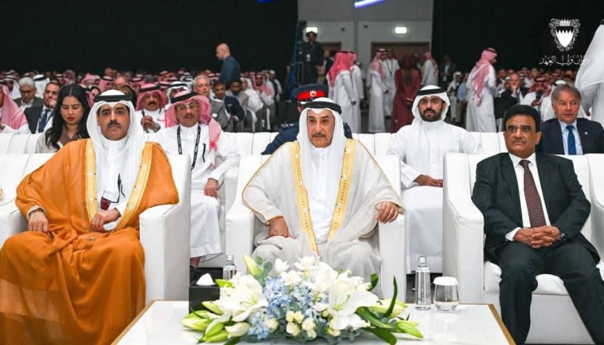 وزير النفط والمعادن يشارك في افتتاح معرض ومؤتمر الشرق الأوسط للنفط والغاز والعلوم الجيولوجية بالمنامة