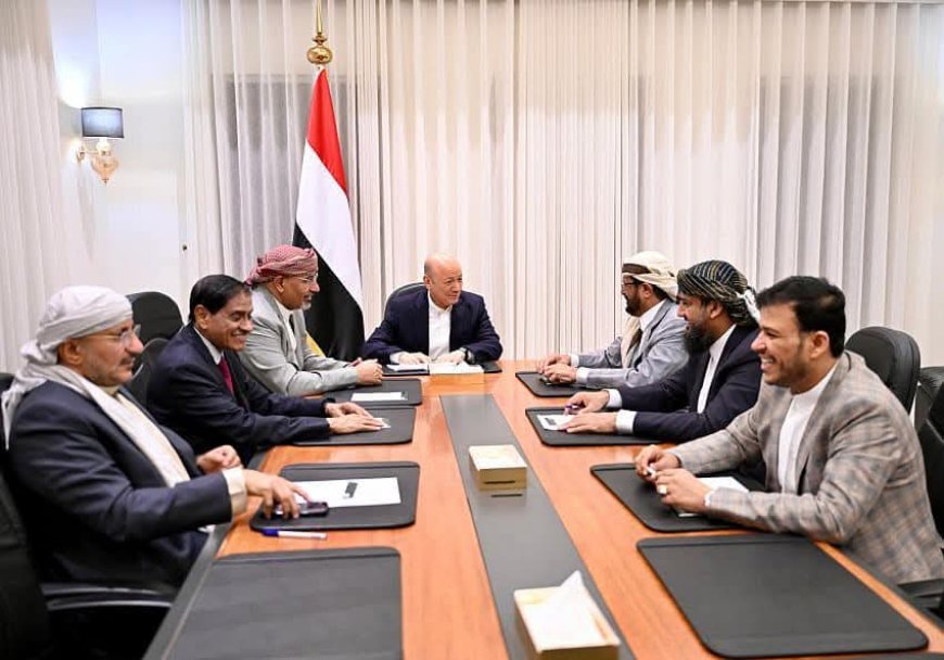 مجلس القيادة الرئاسي  يصدر بياناً من الرياض .. ماذا فيه ؟